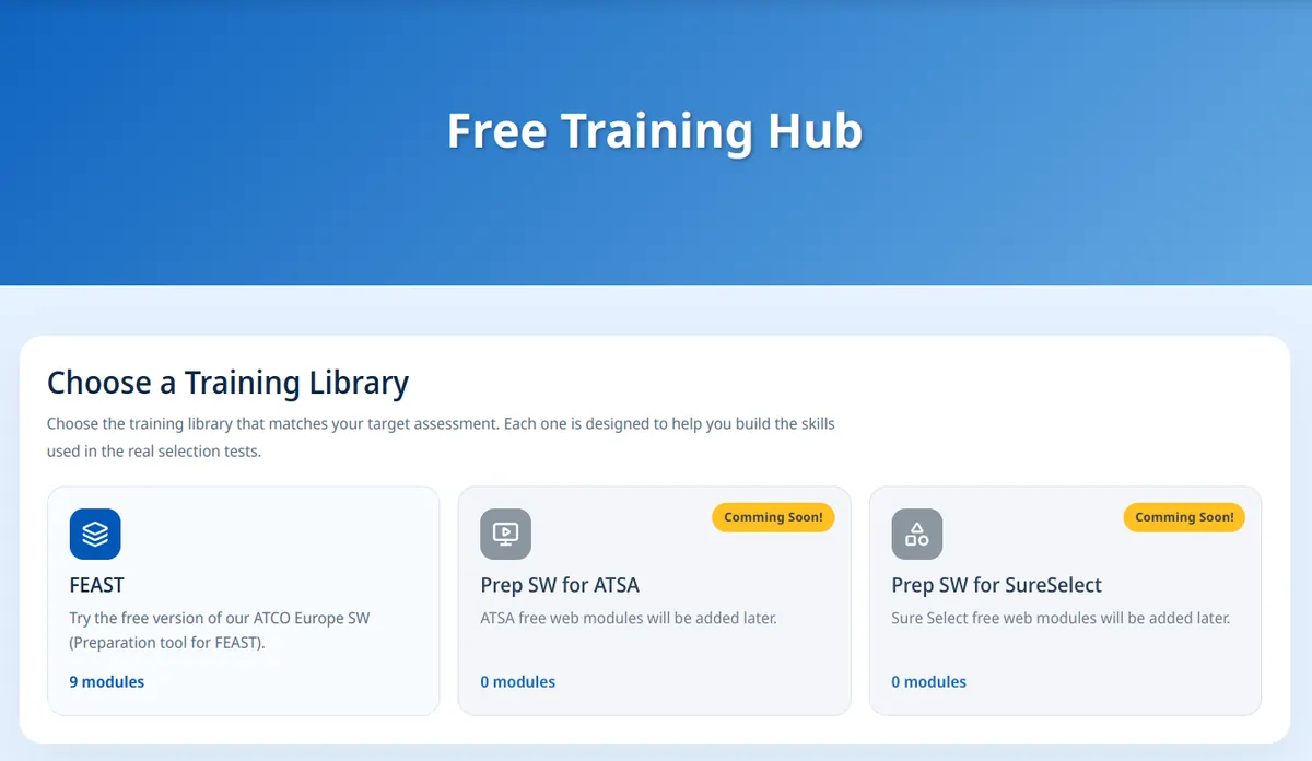 Blog post: Introducing Free ATC Assessment Training