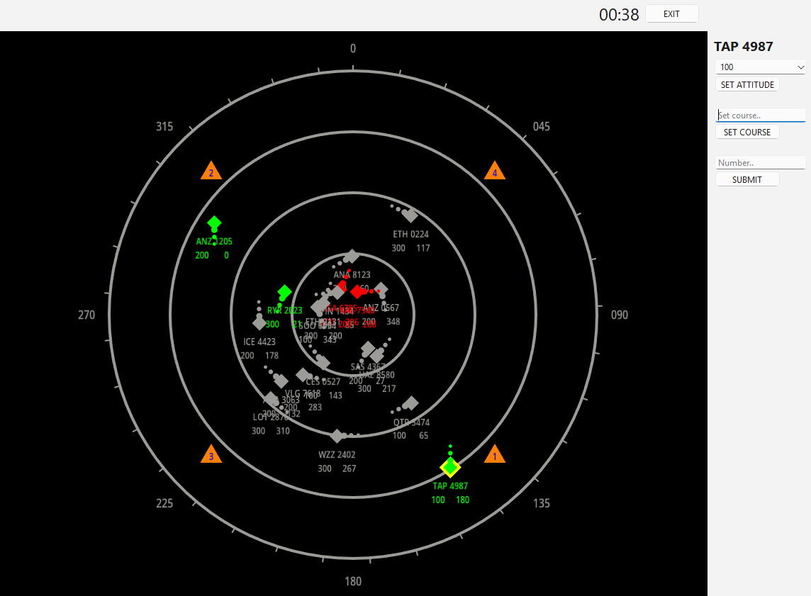 FEAST DART module example with heading control and multitasking