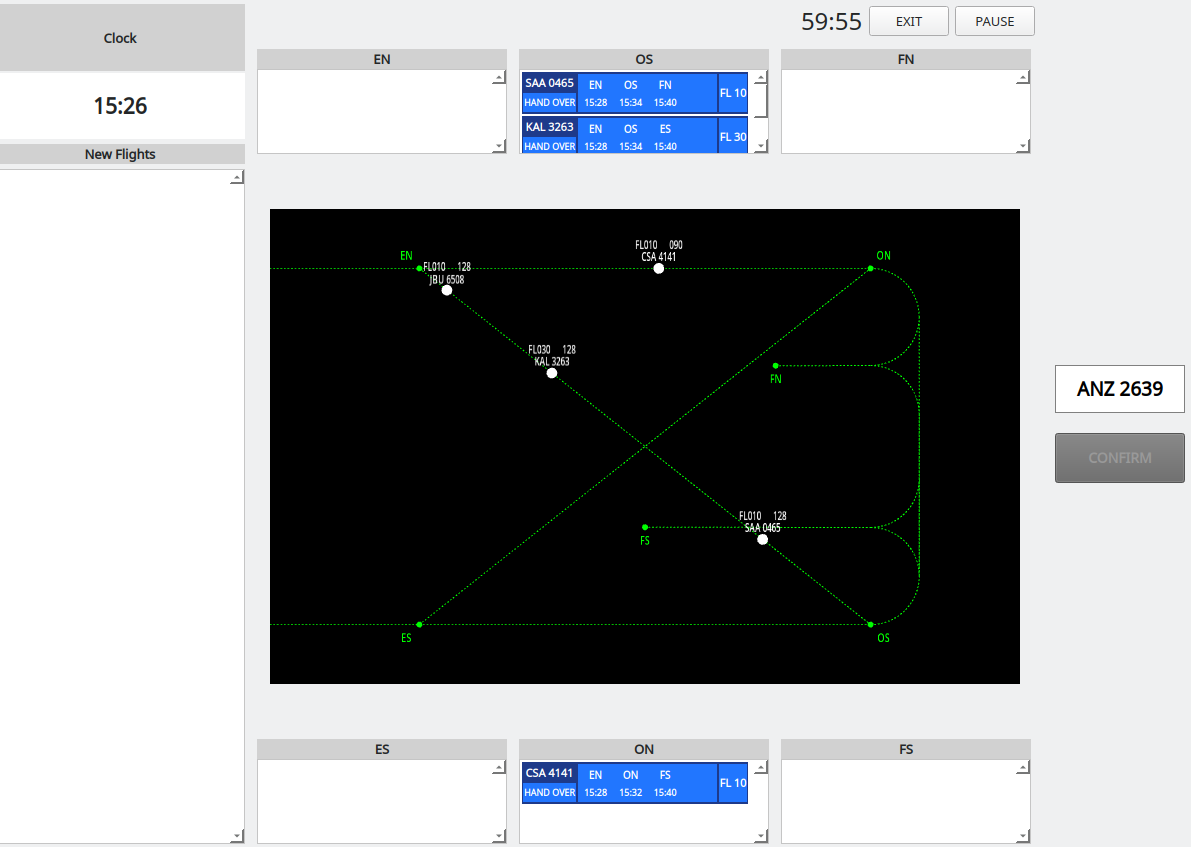 FEAST Multi-Pass module example with strip classification and handover timing