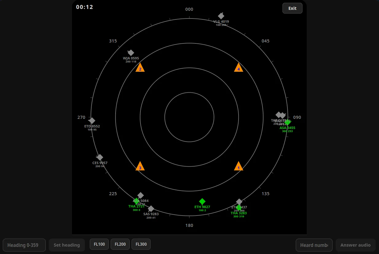 FEAST DART module example with heading control and multitasking