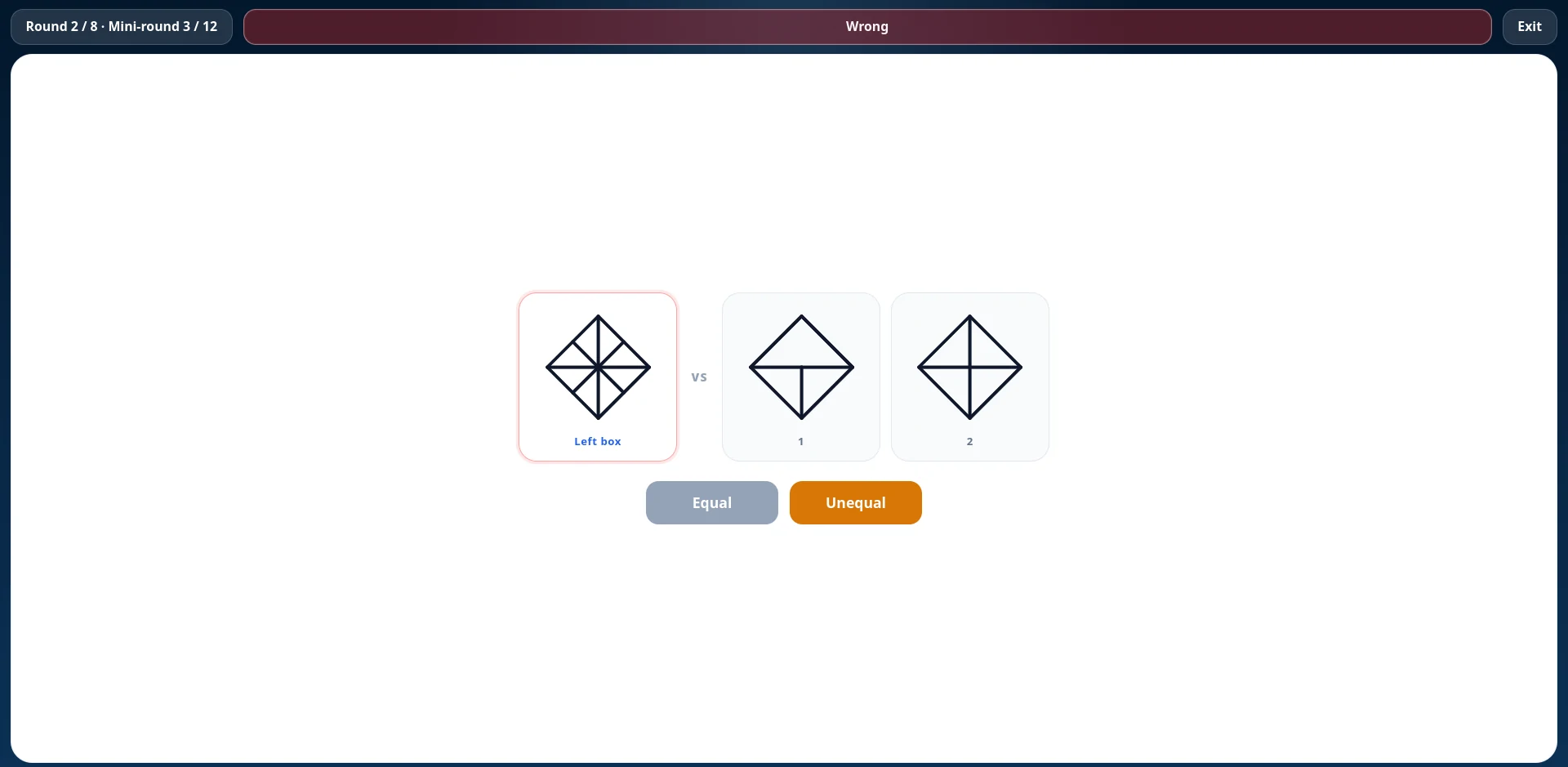 Scan And Compare Figures in the FEAST Preparation Suite during a timed round
